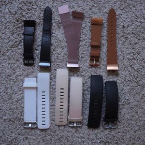 Set of 6 Fitbit Charge 3 bands